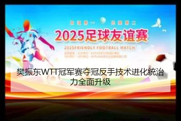 樊振东WTT冠军赛夺冠反手技术进化统治力全面升级